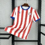 Camisa Seleção Paraguai Home Versão Torcedor Copa do Mundo 2026 Vermelha Puma