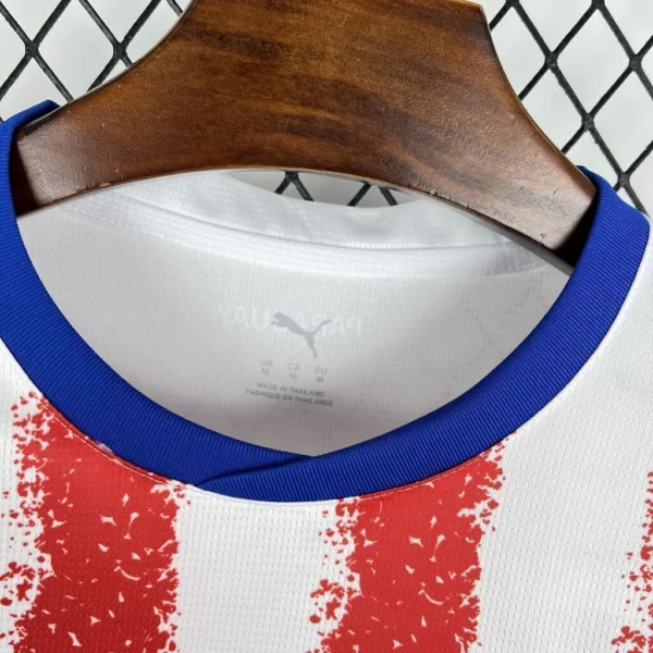 Camisa Seleção Paraguai Home Versão Torcedor Copa do Mundo 2026 Vermelha Puma - Imagem 3