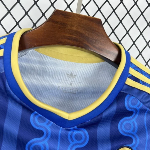 Camisa Seleção Suécia Away Versão Torcedor Copa Do Mundo 2026 Azul Adidas - Imagem 3