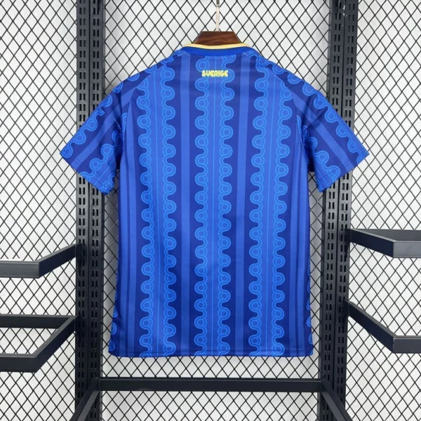 Camisa Seleção Suécia Away Versão Torcedor Copa Do Mundo 2026 Azul Adidas - Imagem 7