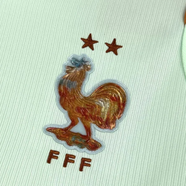 Camisa Seleção França Away Versão Torcedor Copa Do Mundo 2026 Branca Nike - Imagem 5