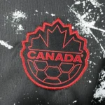 Camisa Seleção Canadá Away Versão Torcedor Copa Do Mundo 2026 Preta Nike - Imagem 2