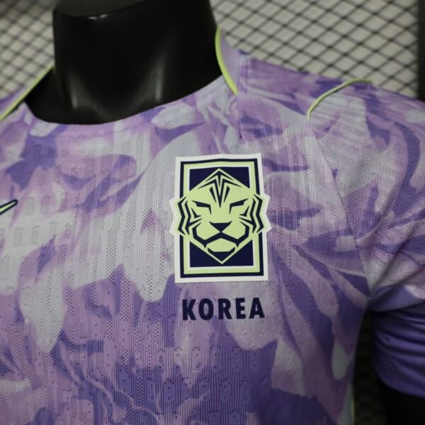 Camisa Seleção Coreia do Sul Away Versão Jogador Copa Do Mundo 2026 Lilas Nike - Imagem 3