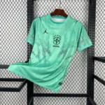 Camisa Brasil Seleção Brasileira Goleiro Torcedor Copa do Mundo 2026 Jordan Verde Nike