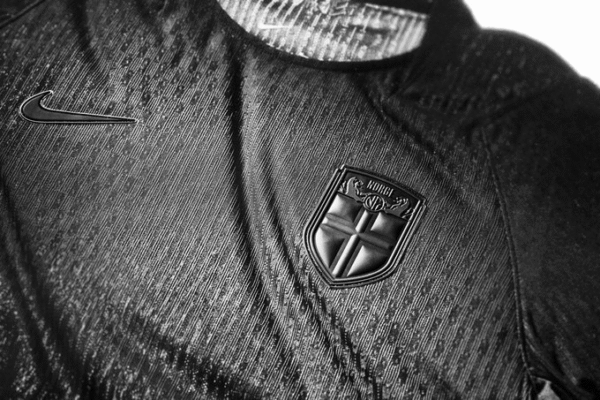 Camisa Seleção Noruega Away Versão Jogador Copa Do Mundo 2026 Preta Nike - Imagem 6