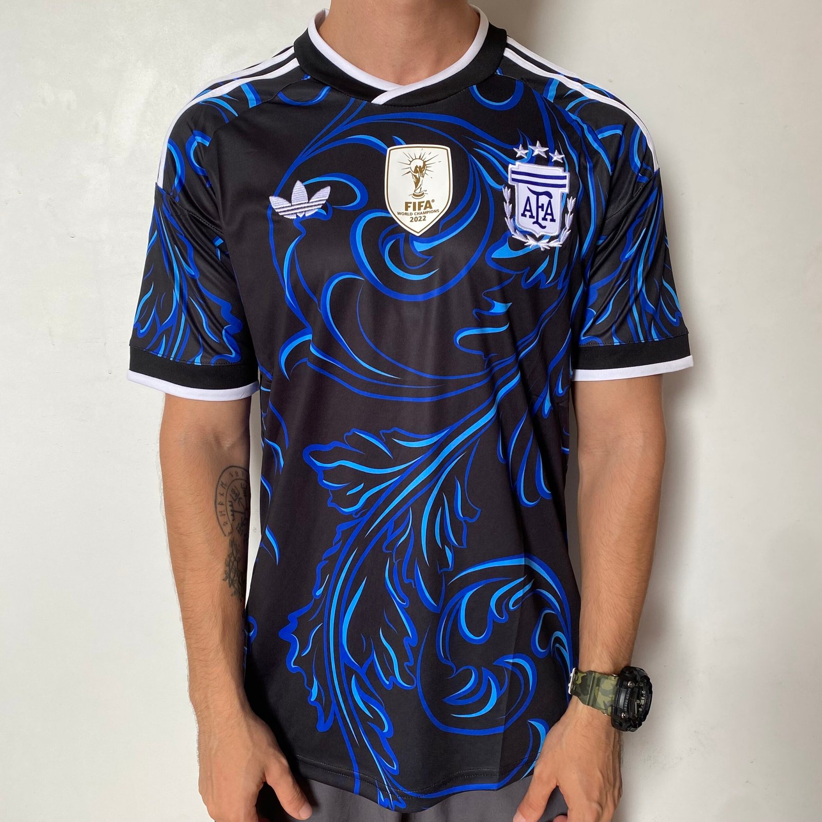 IMG_2217 Camisa Seleção Argentina Away Versão Torcedor Copa do Mundo 2026 Adidas - Imagem 1