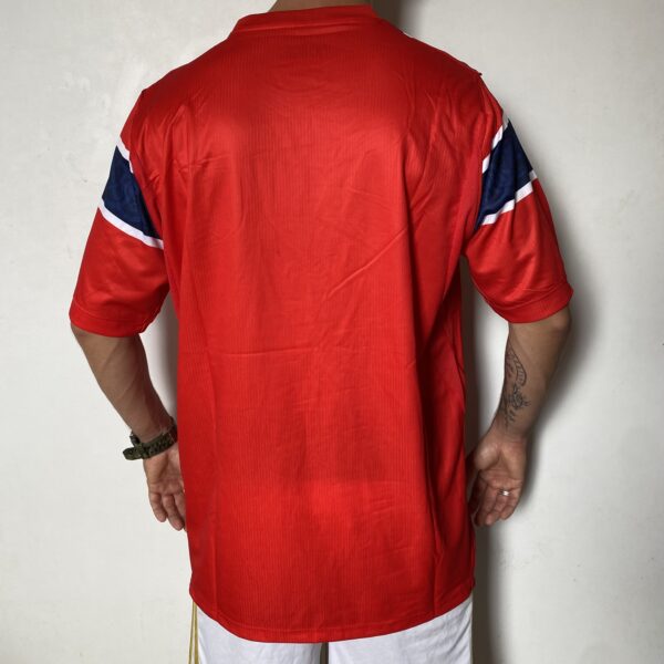 Camisa Seleção Noruega Home Versão Torcedor Copa Do Mundo 2026 Vermelha Nike - Imagem 12