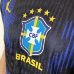 Camisa Brasil Seleção Brasileira Away Azul Jogador Copa do Mundo 2026 Jordan Nike - Imagem 5