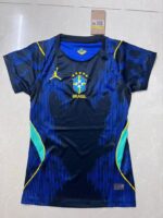 Camisa Brasil Seleção Brasileira Away Feminina Copa do Mundo 2026 Azul Jordan - Imagem 11