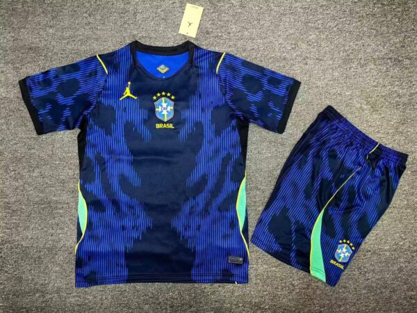 Camisa Brasil Seleção Brasileira Away Torcedor Copa do Mundo 2026 Jordan Azul Nike - Imagem 15