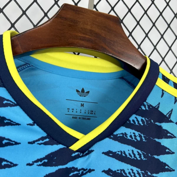 Camisa Seleção Colômbia Away Versão Torcedor Copa Do Mundo 2026 Azul Adidas - Imagem 3
