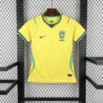 Camisa Brasil Seleção Brasileira Home Feminina Copa do Mundo 2026 Amarela Nike