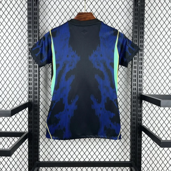 Camisa Brasil Seleção Brasileira Away Feminina Copa do Mundo 2026 Azul Jordan - Imagem 4