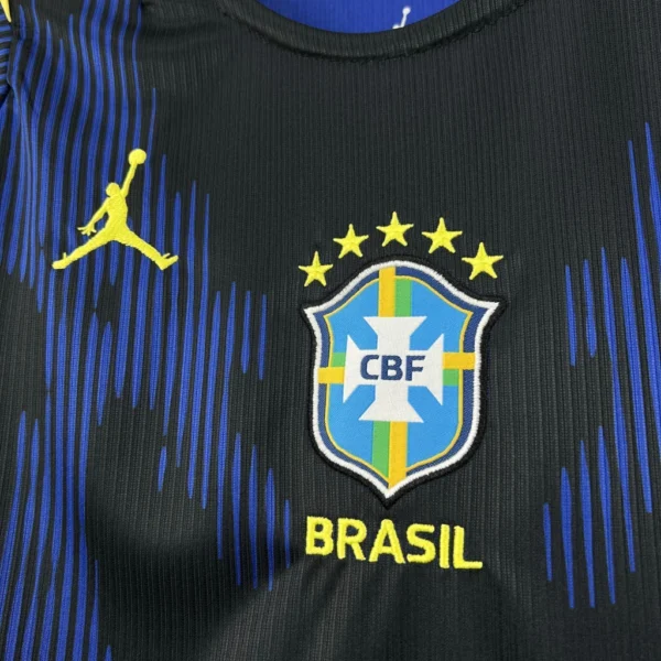 Camisa Brasil Seleção Brasileira Away Feminina Copa do Mundo 2026 Azul Jordan - Imagem 2