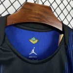 Camisa Brasil Seleção Brasileira Away Feminina Copa do Mundo 2026 Azul Jordan - Imagem 3