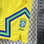 Calção Concept Basquete Seleção Brasil Copa do Mundo 2026 Amarela Jordan - Imagem 2