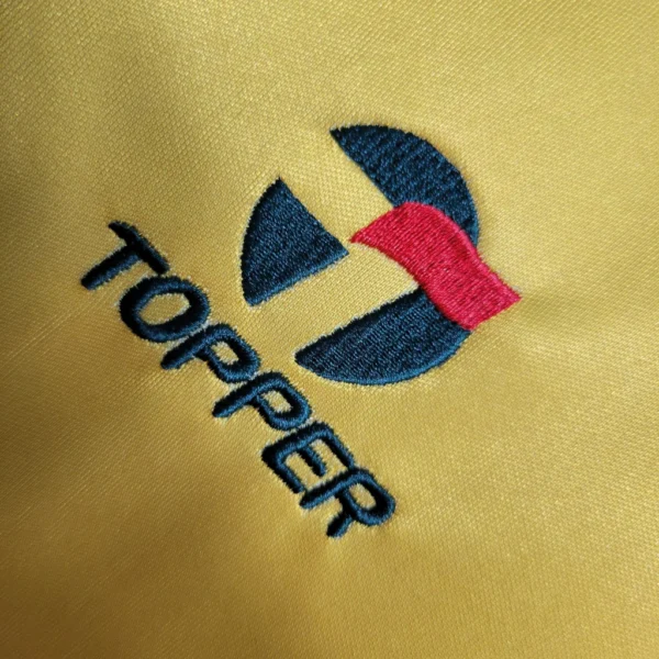 Camisa Retrô Clássica Seleção Brasileira Home - Brasil Amarela – 1988/1990 Topper - Imagem 4