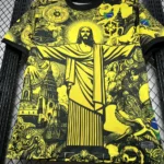 Camisa Brasil Seleção Brasileira Concept Cristo Redentor Versão Torcedor Amarelo 2025 Nike - Imagem 2