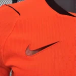 Camisa Seleção Holanda Home Versão Jogador Copa Do Mundo 2026 Laranja Nike - Imagem 2