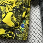 Camisa Brasil Seleção Brasileira Concept Cristo Redentor Versão Torcedor Amarelo 2025 Nike - Imagem 5