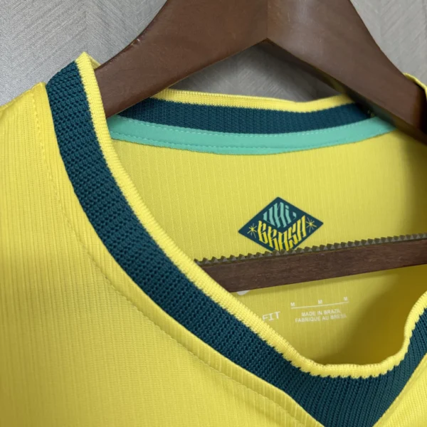Camisa Brasil Seleção Brasileira Home Torcedor Copa do Mundo 2026 Amarela Nike - Imagem 7