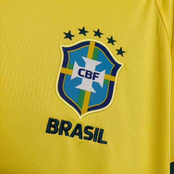 Camisa Brasil Seleção Brasileira Home Torcedor Copa do Mundo 2026 Amarela Nike - Imagem 6