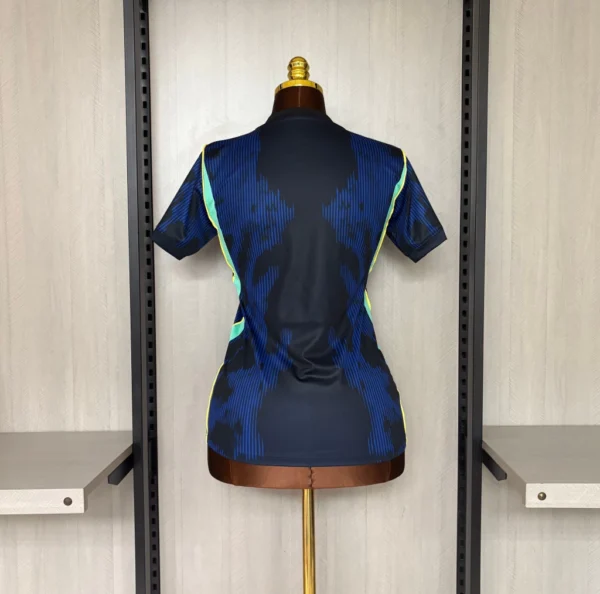 Camisa Brasil Seleção Brasileira Away Feminina Copa do Mundo 2026 Azul Jordan - Imagem 6