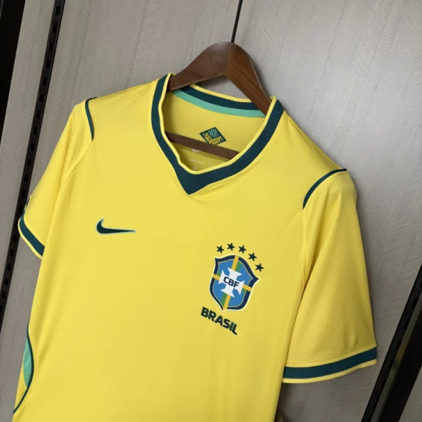 Camisa Brasil Seleção Brasileira Home Torcedor Copa do Mundo 2026 Amarela Nike - Imagem 4