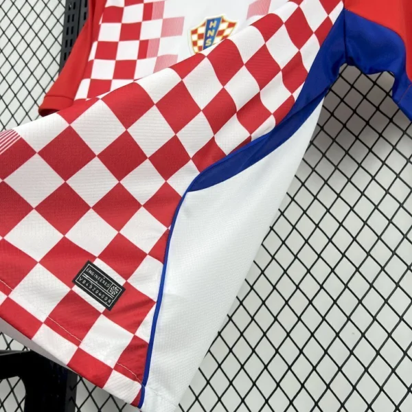 Camisa Seleção Croácia Home Versão Torcedor Copa Do Mundo 2026 Branca Nike - Imagem 5