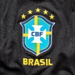 Casaco Brasil Seleção Brasileira Manga Longa 2026 Jordan Preto - Imagem 2