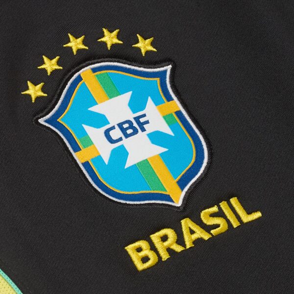 Kit Casaco e Calça Brasil Seleção Brasileira Manga Longa 2026 Jordan Preto - Imagem 8