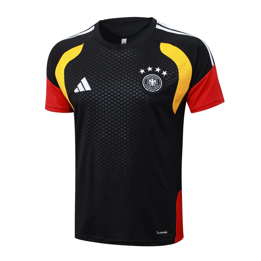 Camisa Seleção Alemanha Pré-Jogo Versão Torcedor Copa Do Mundo 2026 Preto Adidas