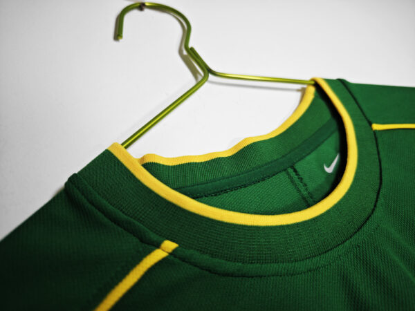 Camisa Retrô Clássica Seleção Brasileira Brasil Goleiro – Nike Masculina  – 1998 - Imagem 6