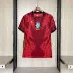 Camisa Brasil Seleção Brasileira Brasil Concept Torcedor Versão Vermelha Jordan 2026