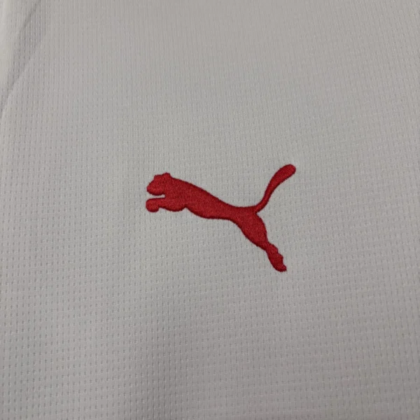 Camisa Seleção Portugal Treino Versão Torcedor Copa Do Mundo 2026 Branco Puma - Imagem 4