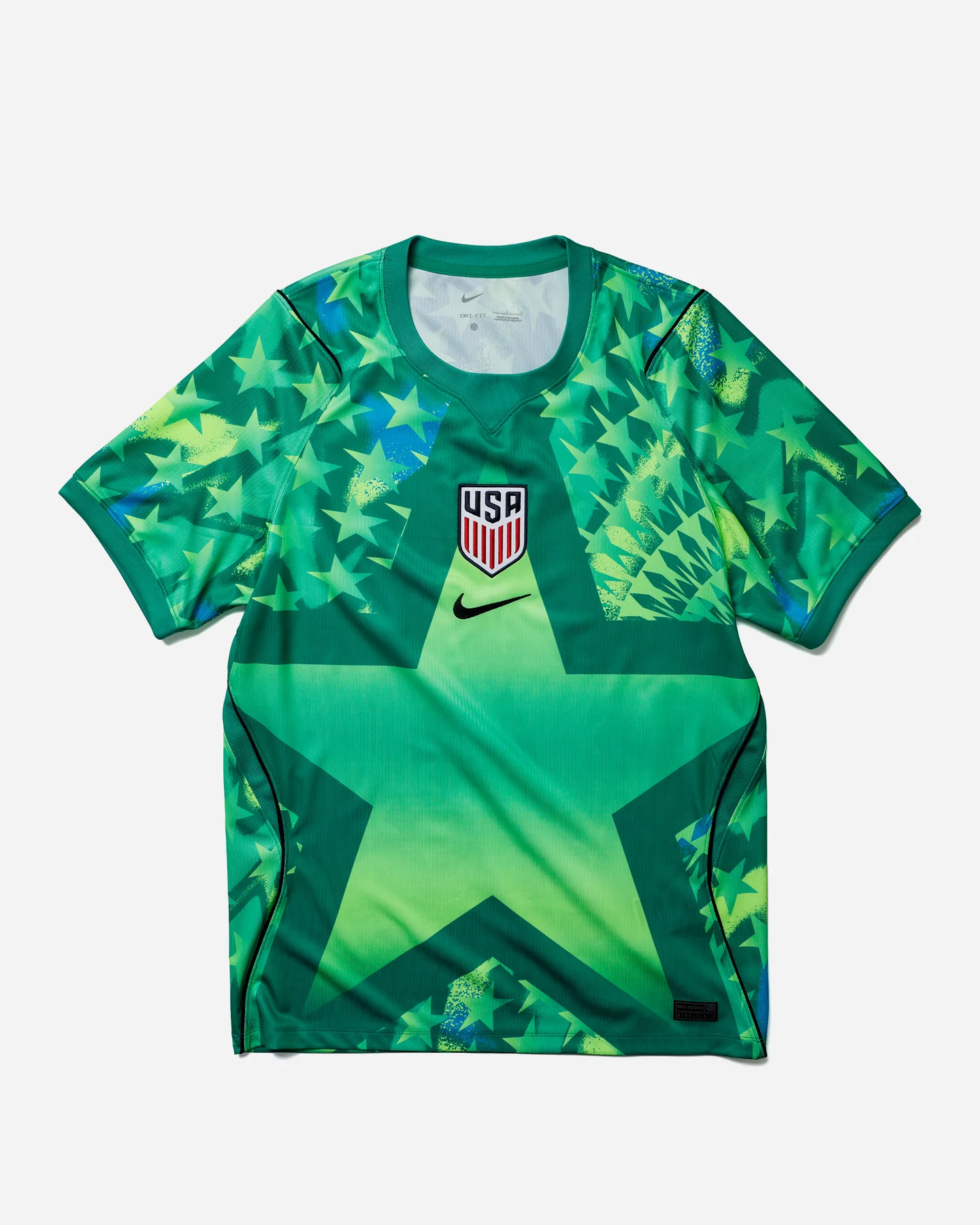 Camisa Seleção Estados Unidos USA Goleiro Versão Torcedor 2026 Verde Nike