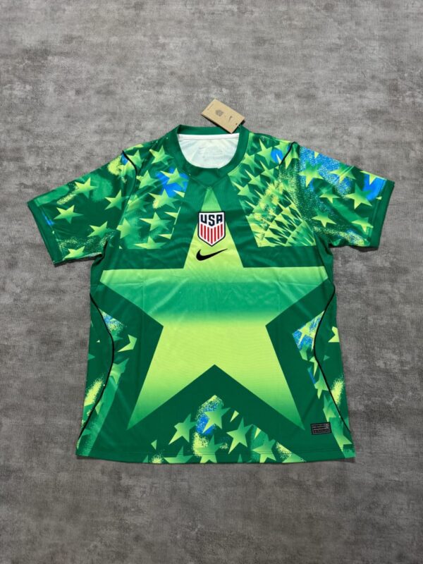 Camisa Seleção Estados Unidos USA Goleiro Versão Torcedor 2026 Verde Nike - Imagem 6