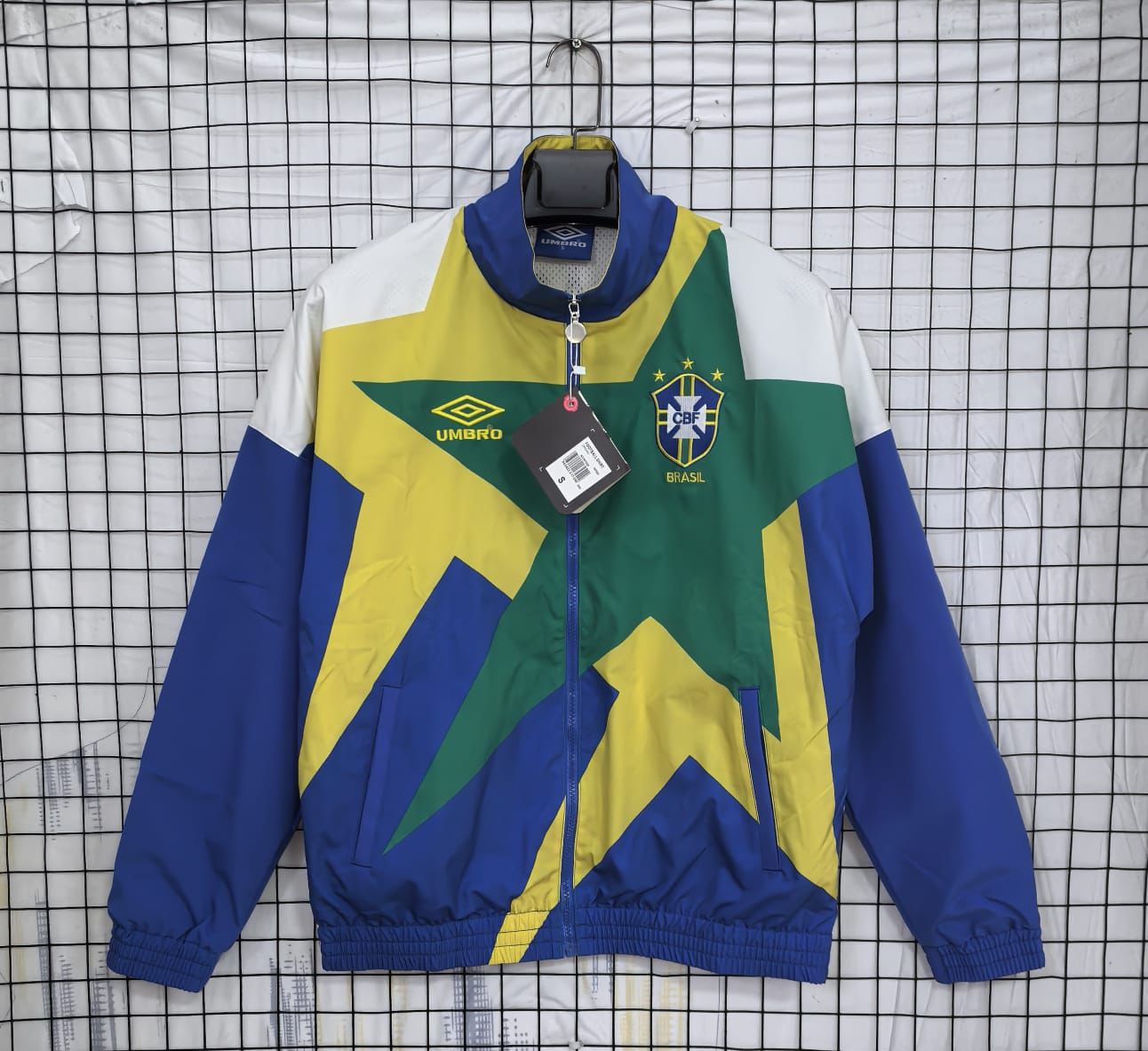 Jaqueta Casaco Rara Brasil Seleção Brasileira 1994 Umbro