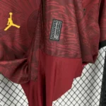 Camisa Brasil Seleção Brasileira Concept Cristo Torcedor Jordan Vermelha Nike - Imagem 3