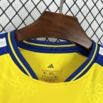 Camisa Seleção Suécia Home Versão Torcedor Copa Do Mundo 2026 Amarela Adidas - Imagem 3