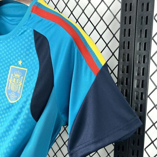 Camisa Seleção Espanha Treino Versão Torcedor Copa Do Mundo 2026 Azul Adidas - Imagem 2
