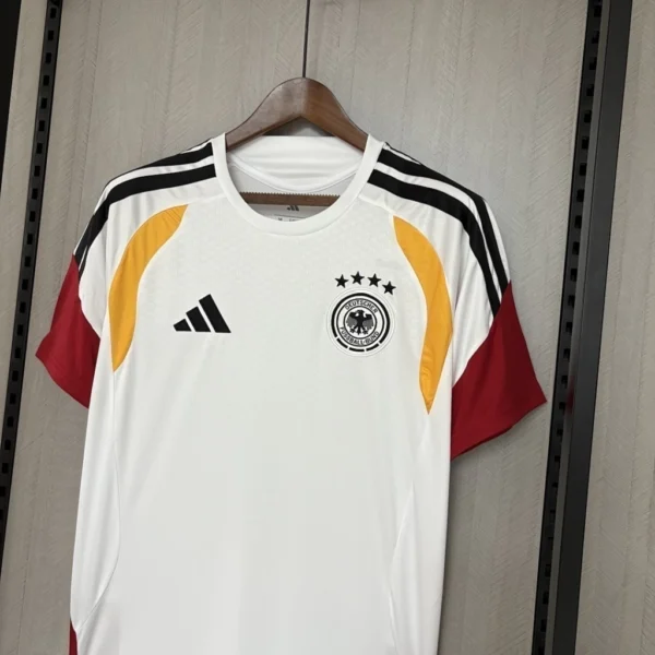 Camisa Seleção Alemanha Treino Versão Torcedor Copa Do Mundo 2026 Branco Adidas - Imagem 2
