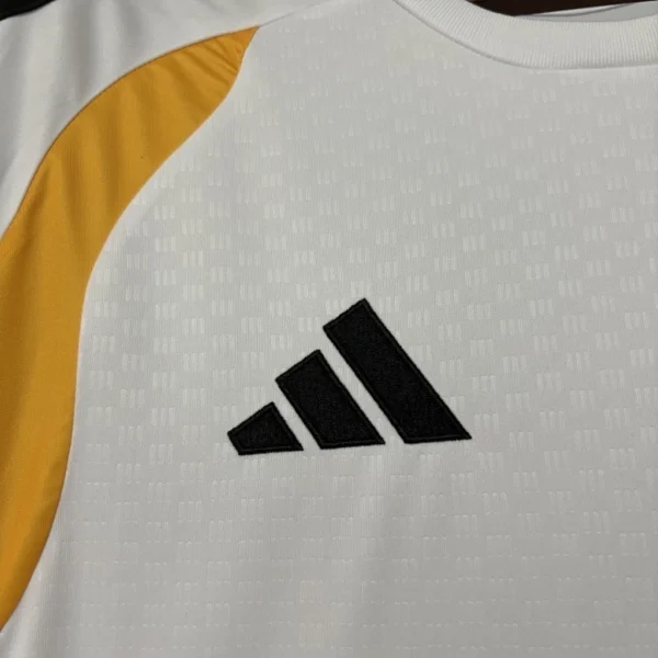 Camisa Seleção Alemanha Treino Versão Torcedor Copa Do Mundo 2026 Branco Adidas - Imagem 4