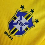 Camisa Retrô Clássica Seleção Brasileira Brasil – Bordada - Umbro – Amarela – 1994 - Imagem 3