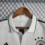 Camisa Seleção Alemanha Polo Versão Torcedor 2023 Branca Adidas - Imagem 3