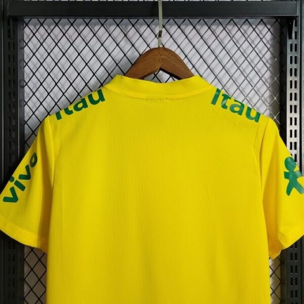 Camisa Seleção Brasil Pré-Jogo Versão Torcedor 2023 Amerela Nike - Imagem 5