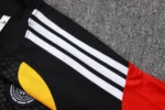 Camisa Seleção Alemanha Pré-Jogo Versão Torcedor Copa Do Mundo 2026 Preto Adidas - Imagem 6