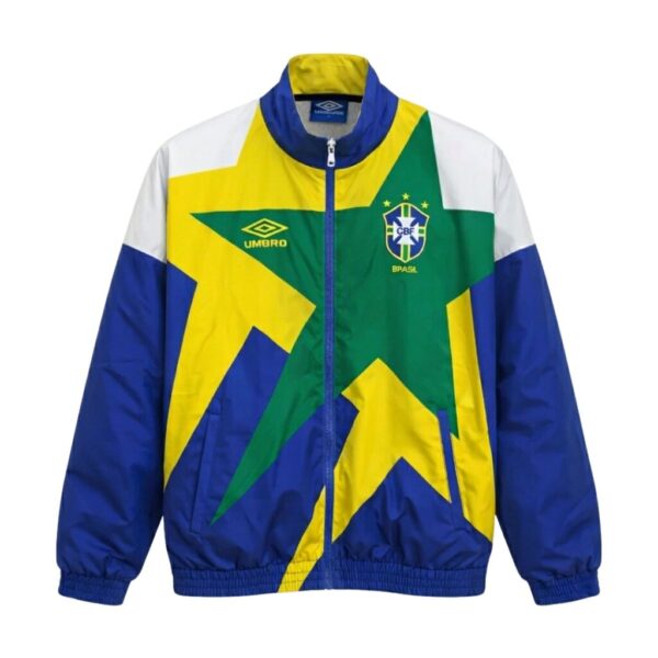 Jaqueta Casaco Rara Brasil Seleção Brasileira 1994 Umbro - Imagem 2