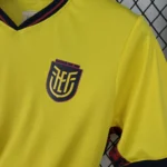 Camisa Seleção Equador Home Versão Torcedor Copa Do Mundo 2026 Amerela Marathon - Imagem 5