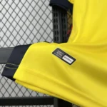 Camisa Seleção Equador Home Versão Torcedor Copa Do Mundo 2026 Amerela Marathon - Imagem 7